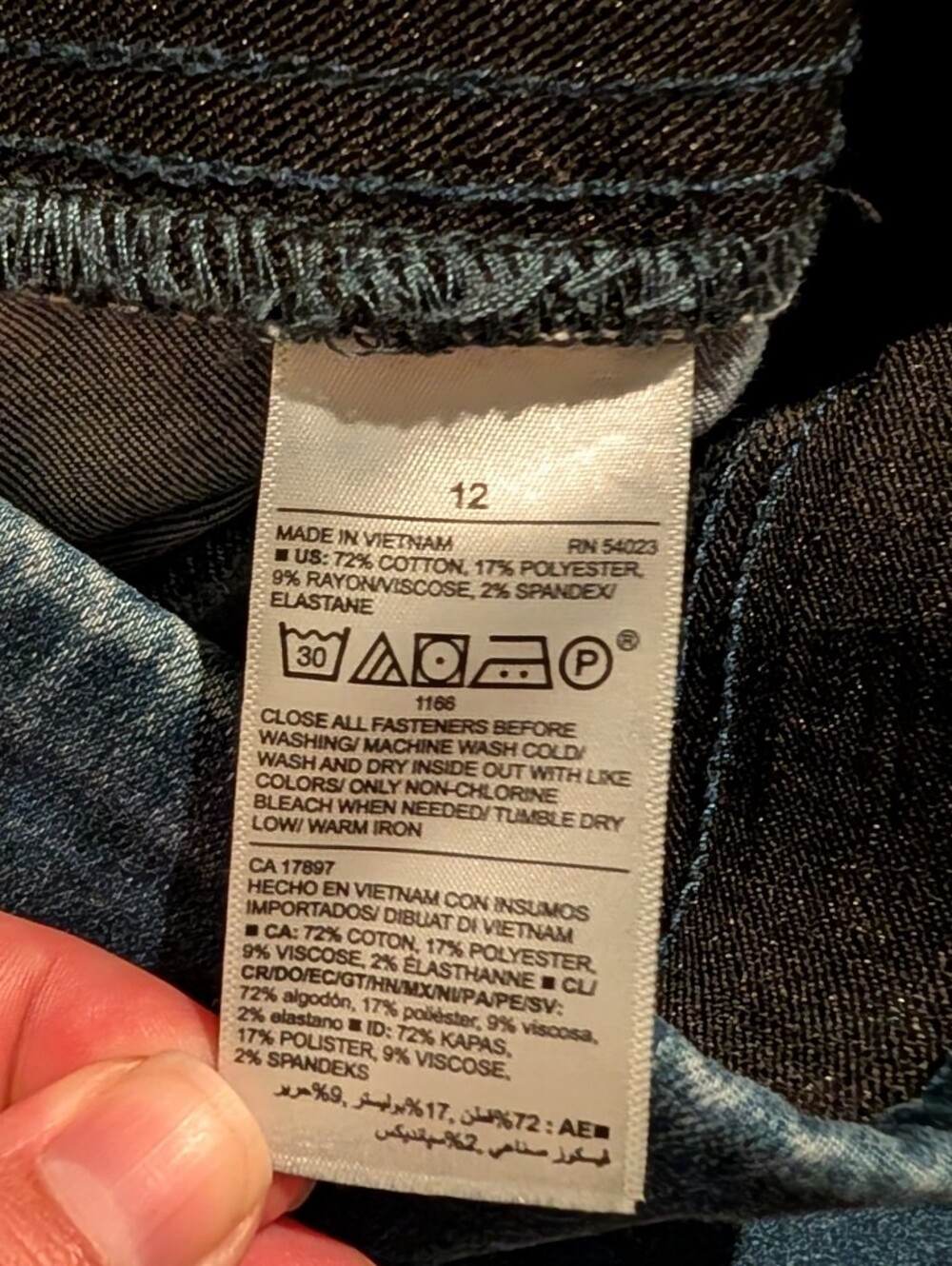 Old Navy Rockstar Jeggings Medium Wash - Women’s 12 - Picture 7 of 10